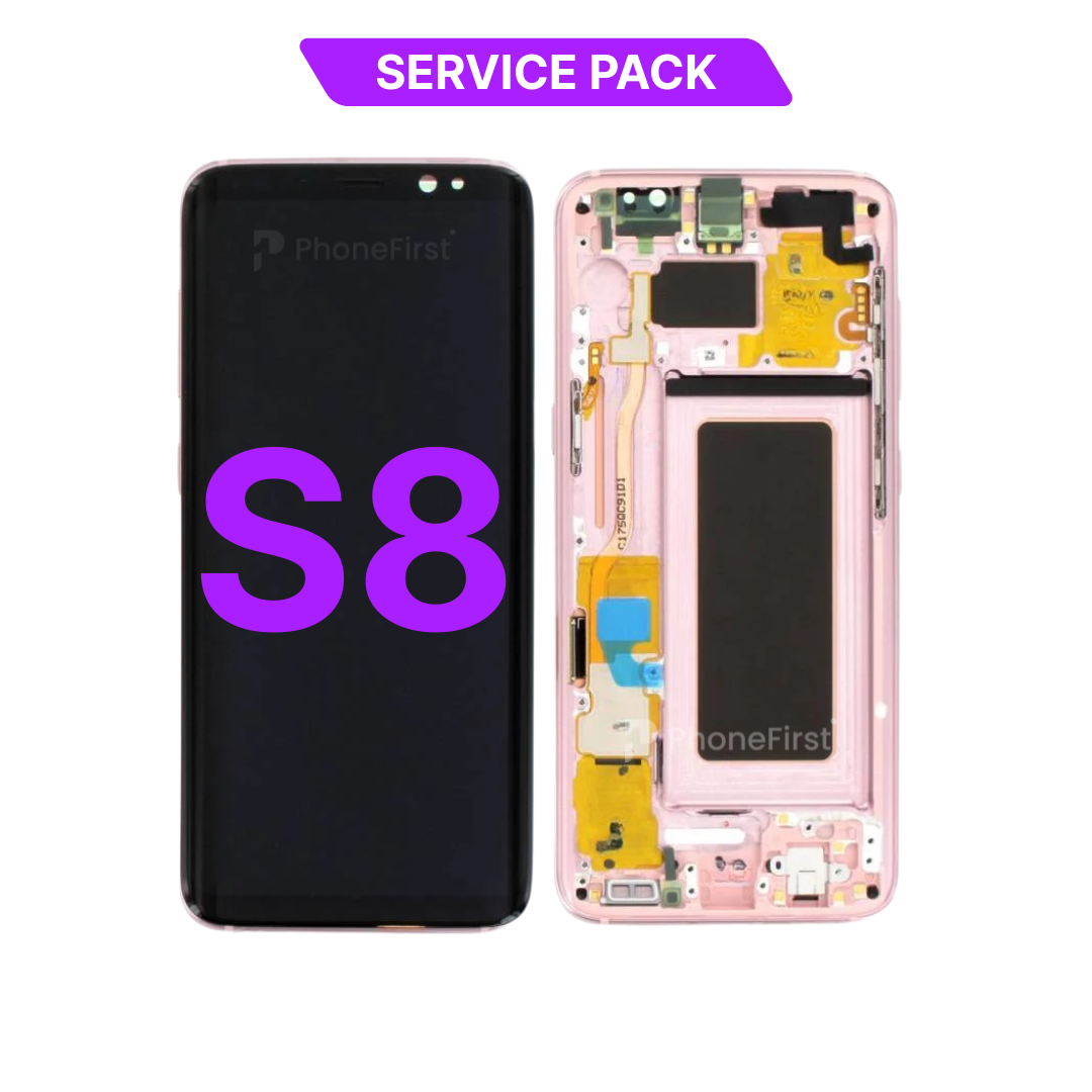 Samsung S8 G950 LCD (W/F) Service Pack Gold