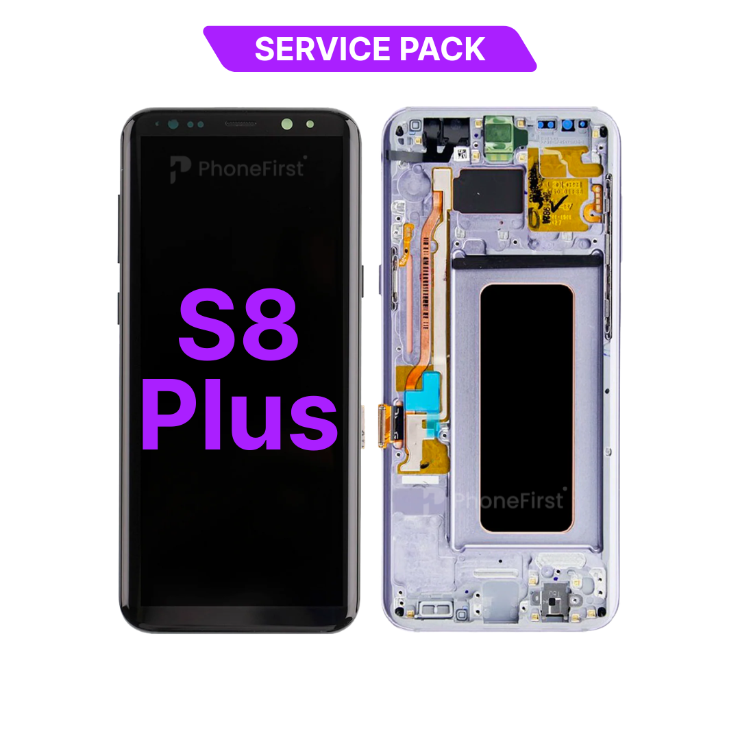 Samsung S8 Plus G955 LCD (W/F) Service Pack Orchid Grey / Violet