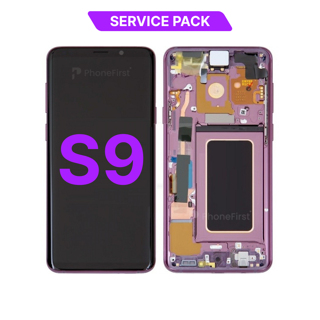 Samsung S9 G960 LCD (W/F) Service Pack Purple