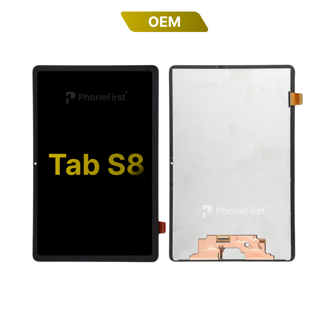 Samsung X700 / X706 Tab S8 LCD (N/F) Original Black