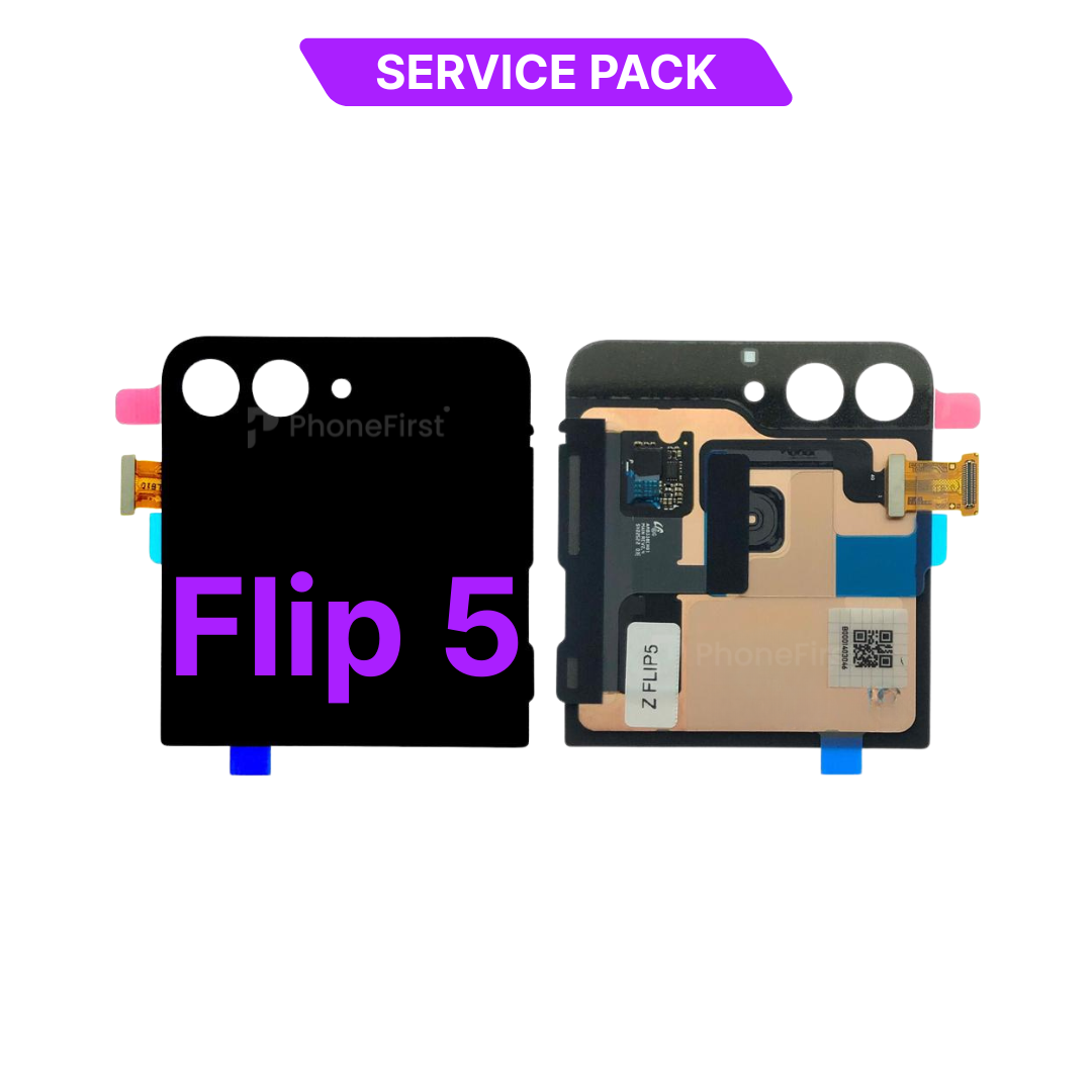 Samsung Z Flip 5 F731 LCD N/F Service Pack Outer Black