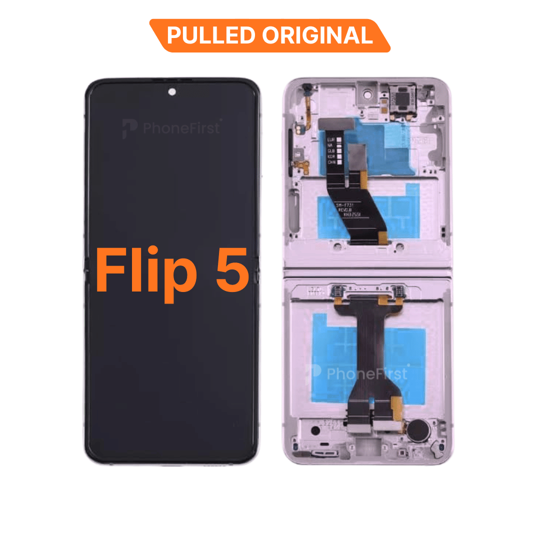 Samsung Z Flip 5 F731 LCD (W/F) Pulled Original (14 Days) Inner Lavender