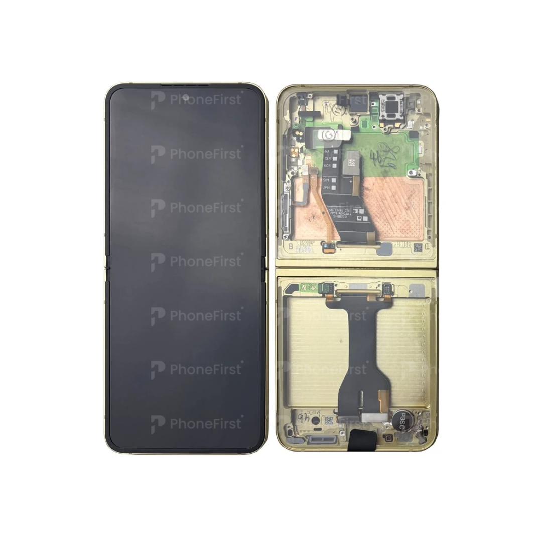 Samsung Z Flip 6 F741 LCD (W/F) Service Pack Inner Screen Yellow