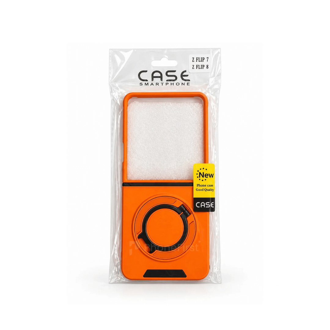 Samsung Z Flip7 / Flip8 Armour Ring Pro Orange