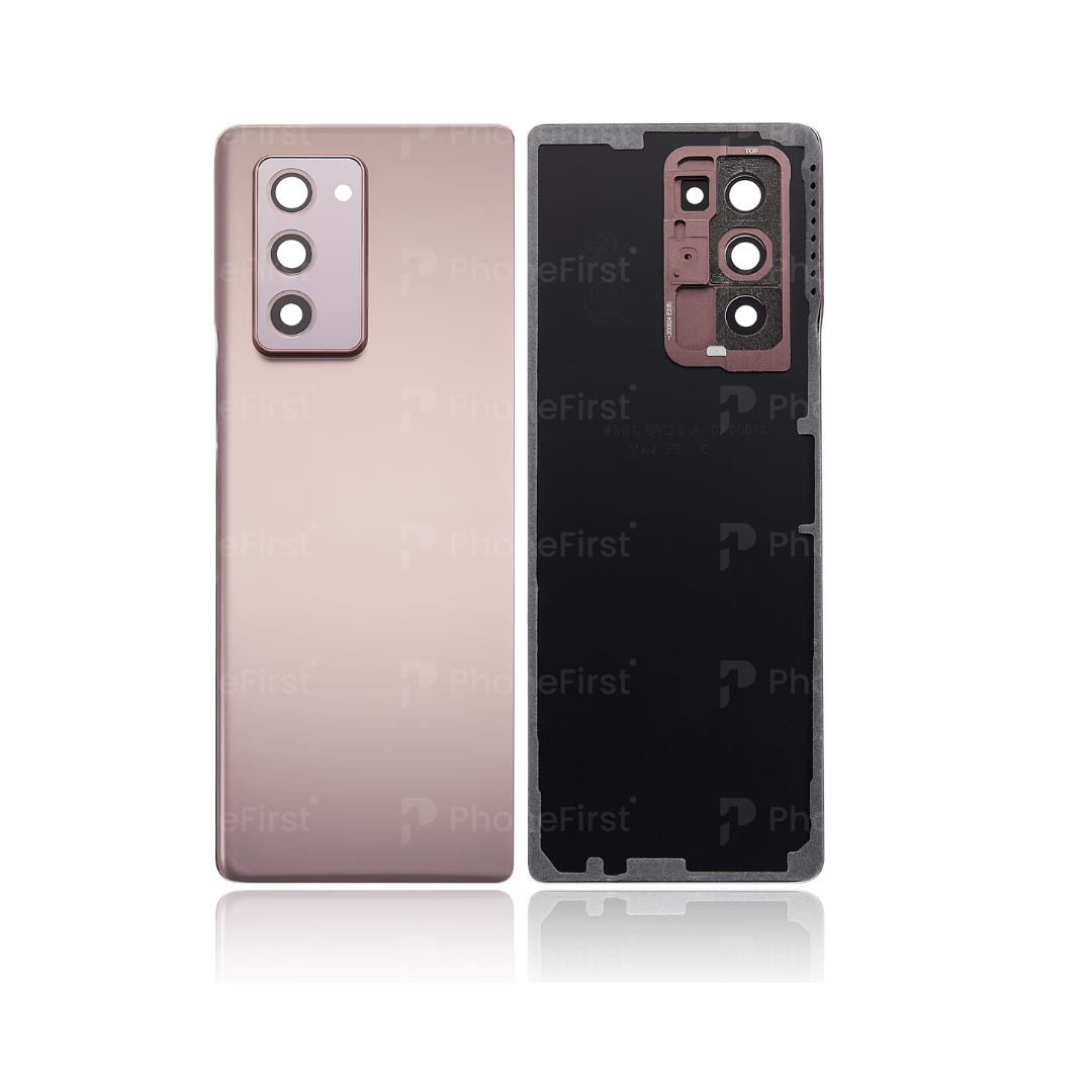 Samsung Z Fold 2 - Battery Back With Lens Mystic Bronze