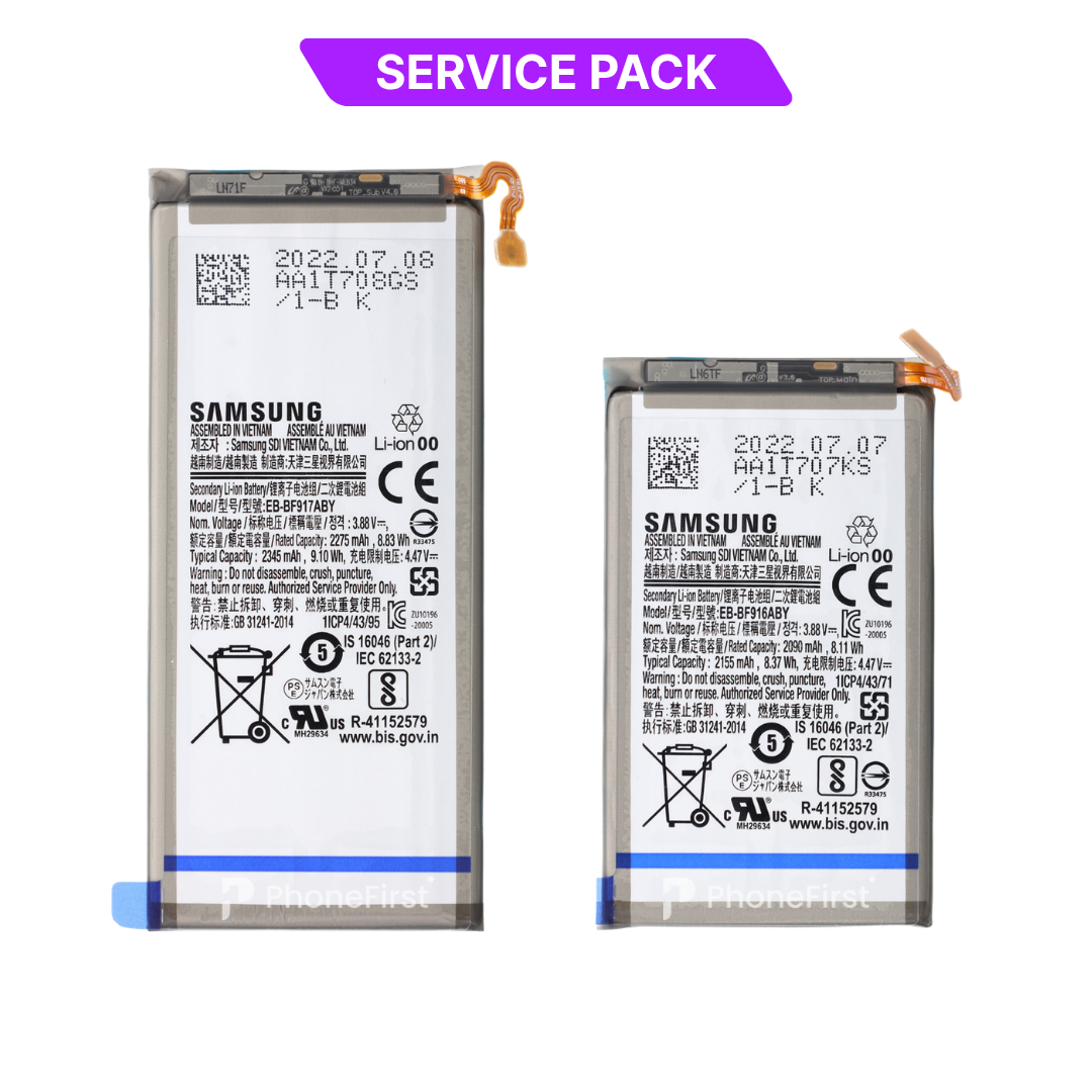 Samsung Z Fold 2 F916 Battery Service Pack (Set of 2)