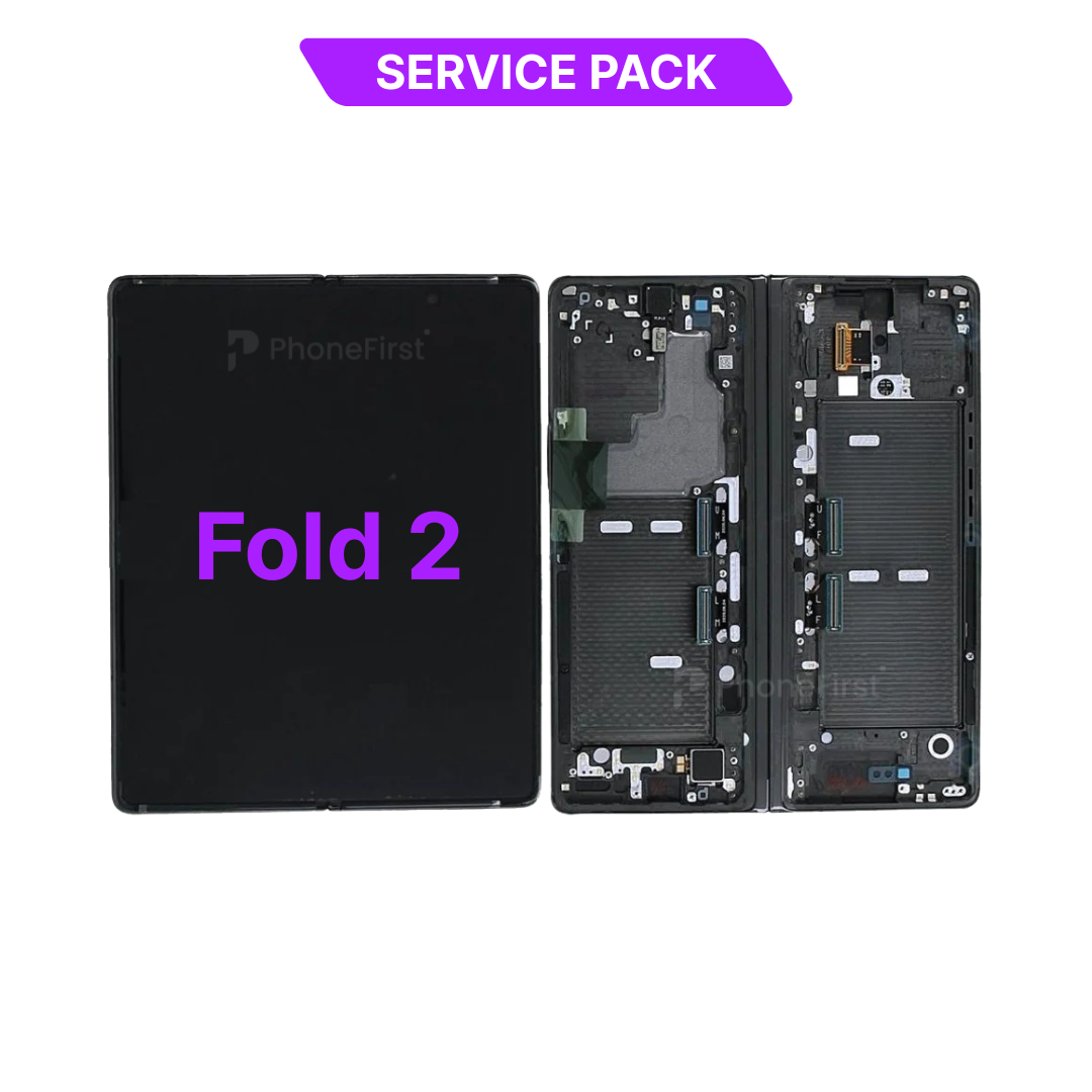 Samsung Z Fold 2 F916 LCD (W/F) Service Pack Inner Screen Black