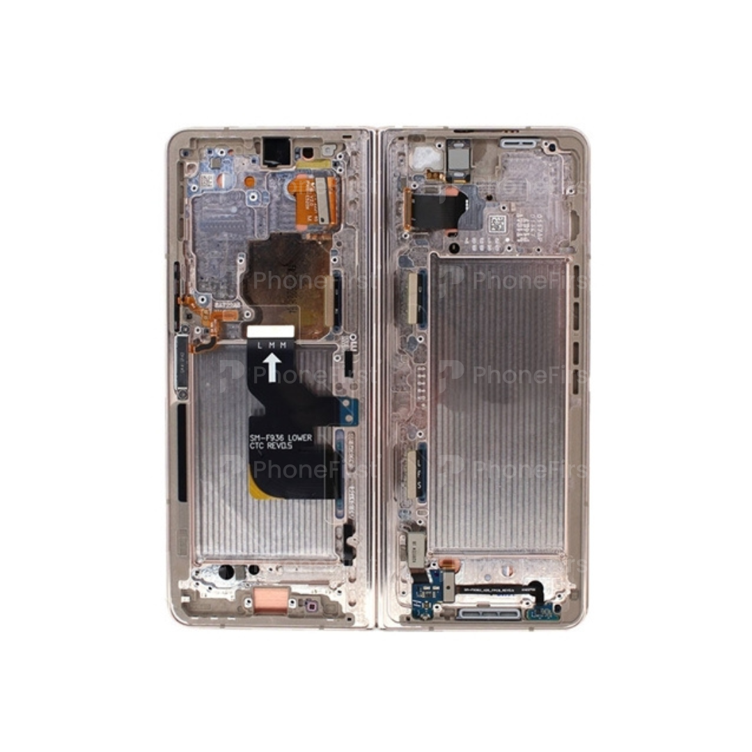 Samsung Z Fold 4 F936 LCD (W/F) Service Pack Beige Inner