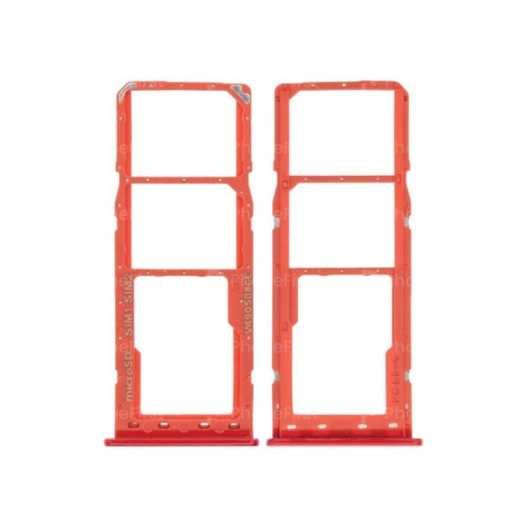 Samsung A10 A105 - Sim Tray Red