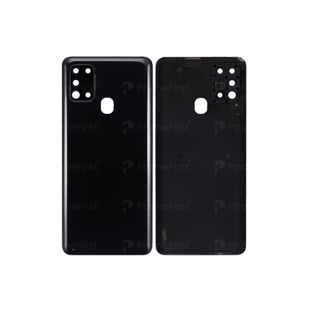 Samsung A21s A217 - Battery Back With Lens Black