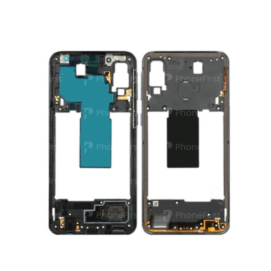 Samsung A40 A405 - Middle Frame Black