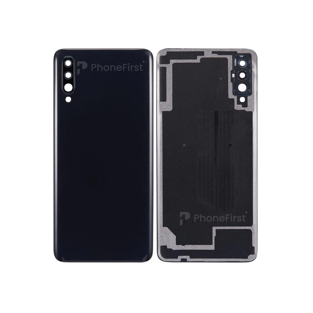 Samsung A70 A705 - Battery Back With Lens Black