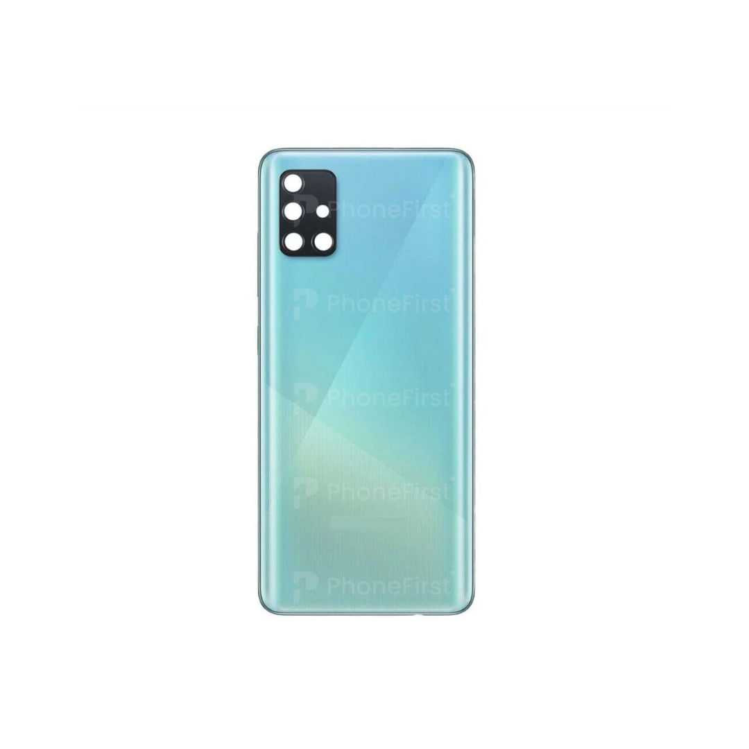 Samsung A71 A715 - Battery Back With Lens Prism Crush Blue