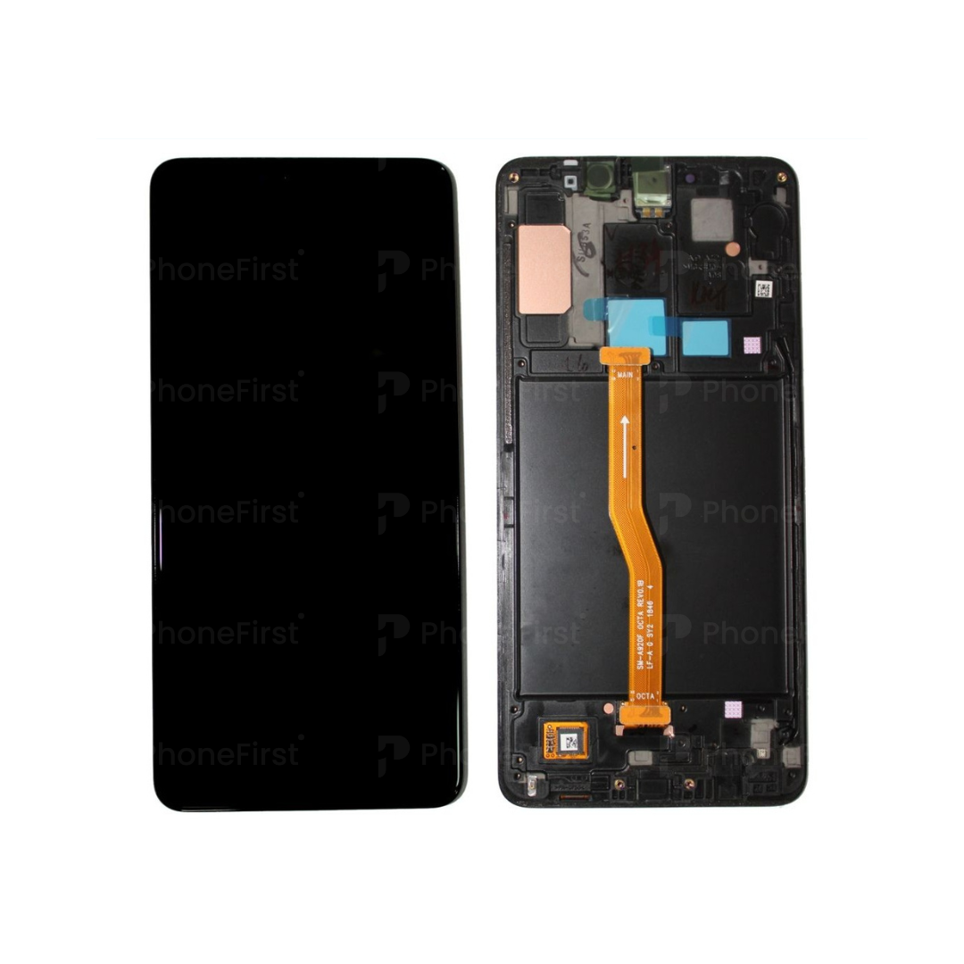 Samsung A9 2018 A920 - LCD Frame Black
