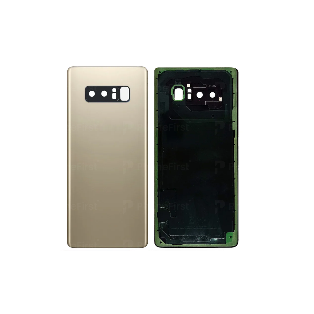 Samsung Note 8 N950 - Battery Back With Lens Gold