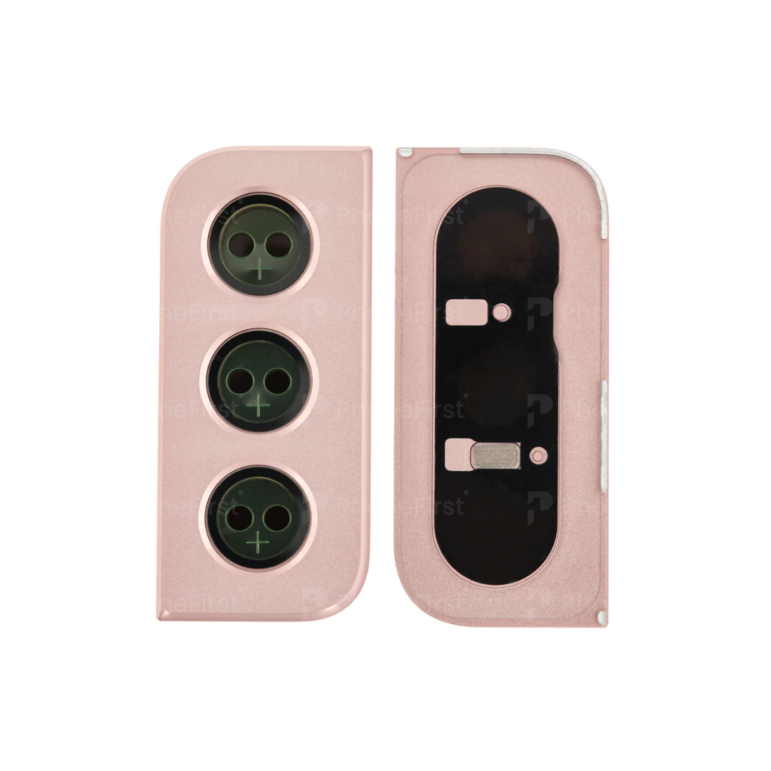 Samsung S21 G991 - Camera Lens Cover With Frame Pink
