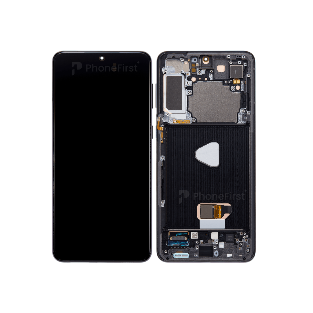 Samsung S21 Plus G996 LCD (W/F) Pulled Original (14 Days) Black