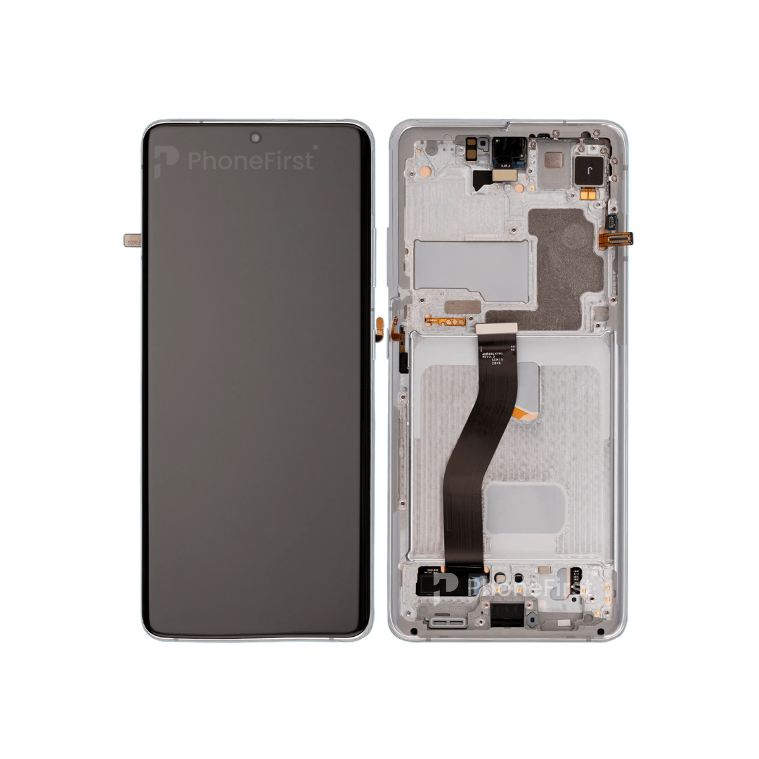 Samsung S21 Ultra G998 LCD (W/F) Pulled Original Grade A Silver