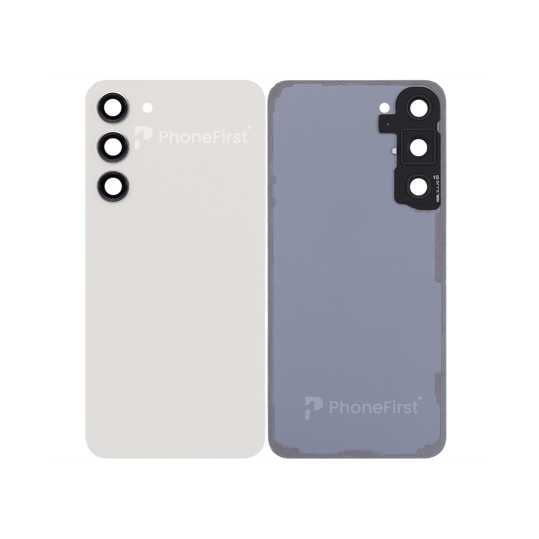 Samsung S23 Plus S916 - Battery Back With Lens Cream