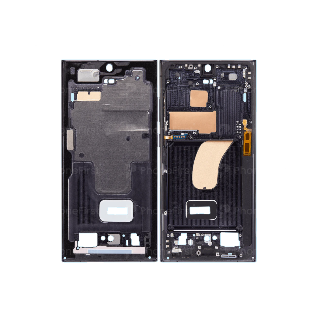 Samsung S23 Ultra S918 Phone Parts Middle Frame With parts Black