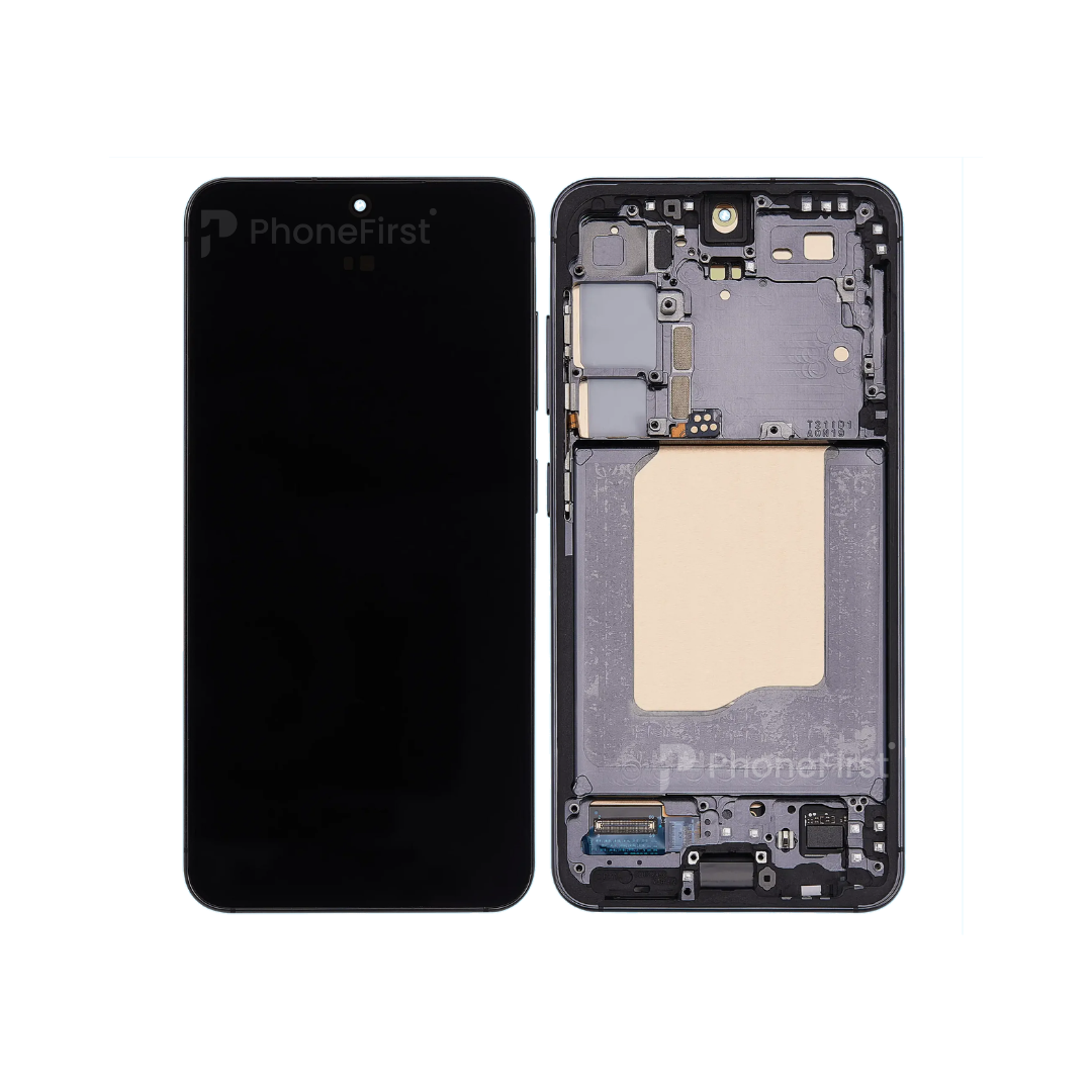 Samsung S25 S931 LCD (W/F) Glass Change Black