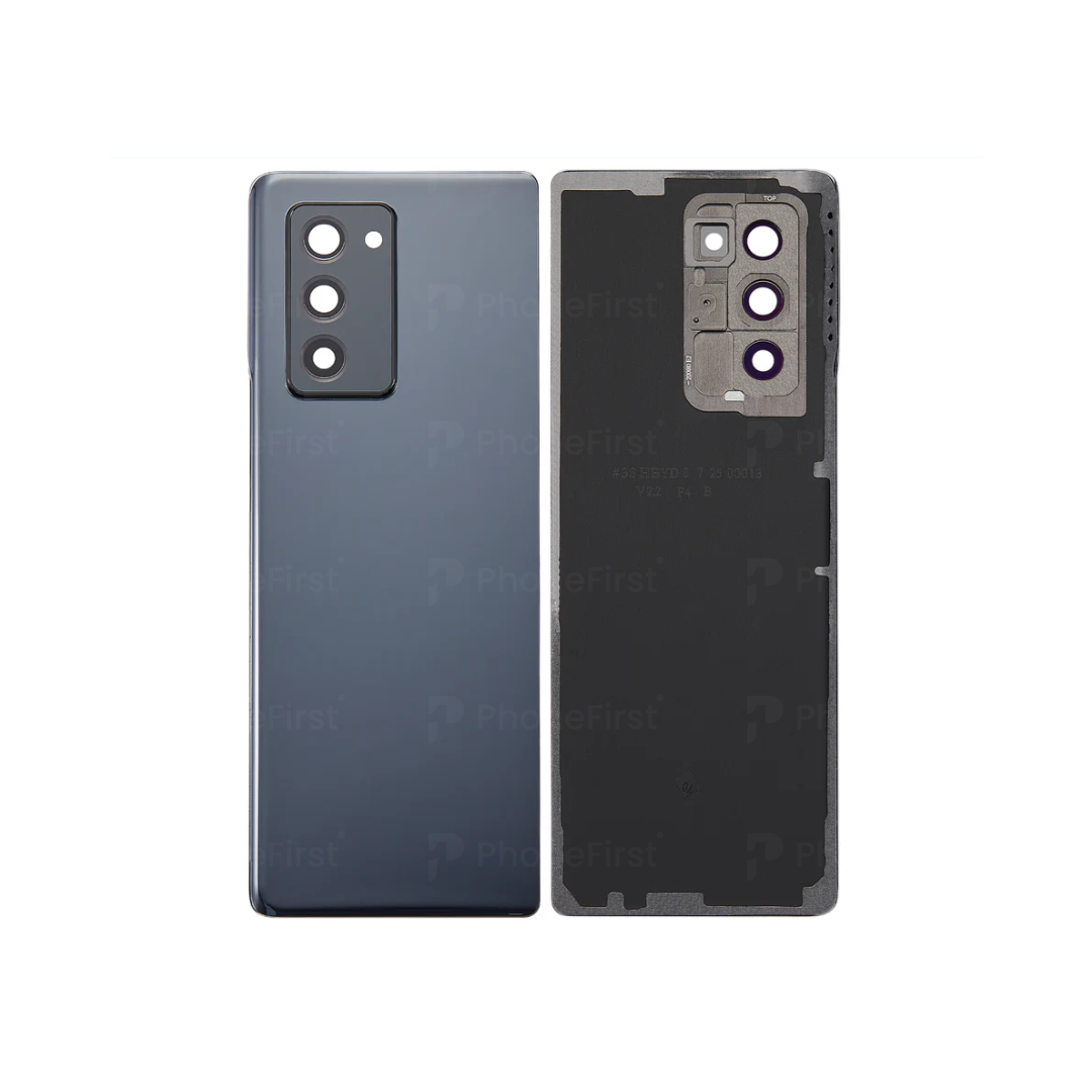 Samsung Z Fold 2 - Battery Back With Lens Mystic Black