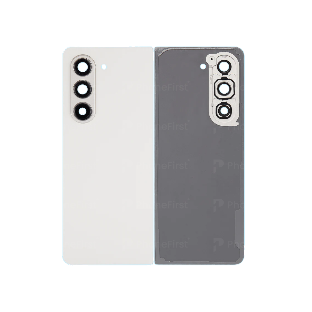 Samsung Z Fold 5 F946 - Battery Back With Lens Cream