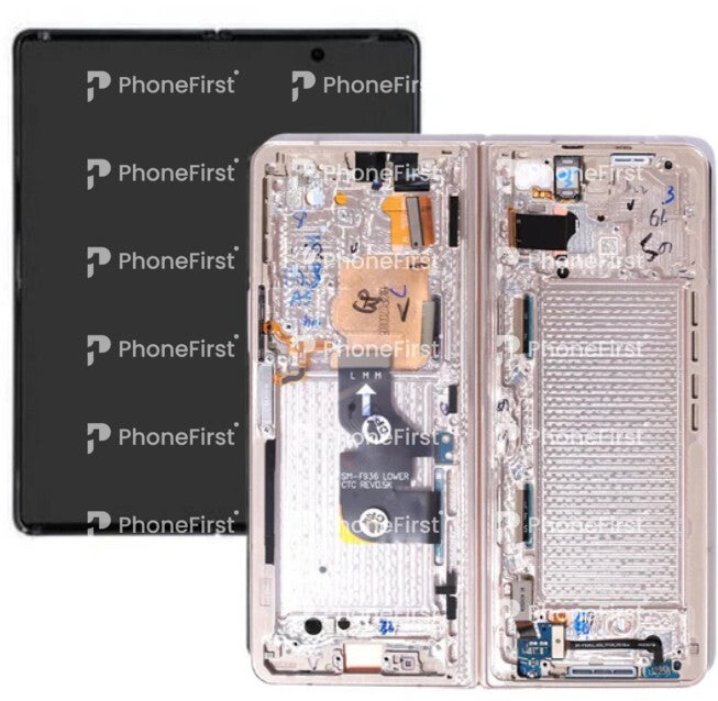 Samsung Z Fold 4 F936 LCD (W/F) Service Pack Beige Inner