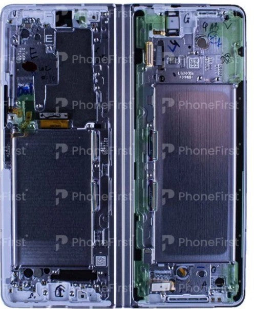 Samsung Z Fold 3 F926 LCD (W/F) Service Pack Inner Screen Silver