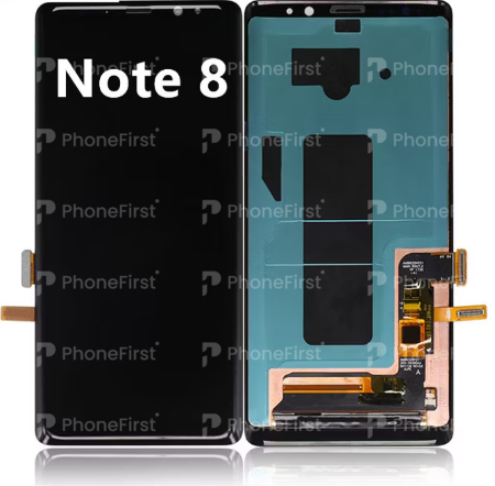 Samsung Note 8 N950 LCD (W/F) Glass Change Black