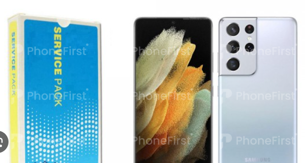 Samsung S21 Ultra 5G G998 LCD (W/F) Service Pack Silver