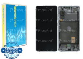 Samsung S20 FE G781 LCD (W/F) Service Pack Black / Cloud Navy