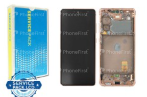 Samsung S20 FE G781 LCD (W/F) Service Pack Orange