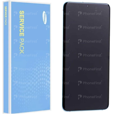 Samsung S20 G980 LCD (W/F) Service Pack Cloud Blue