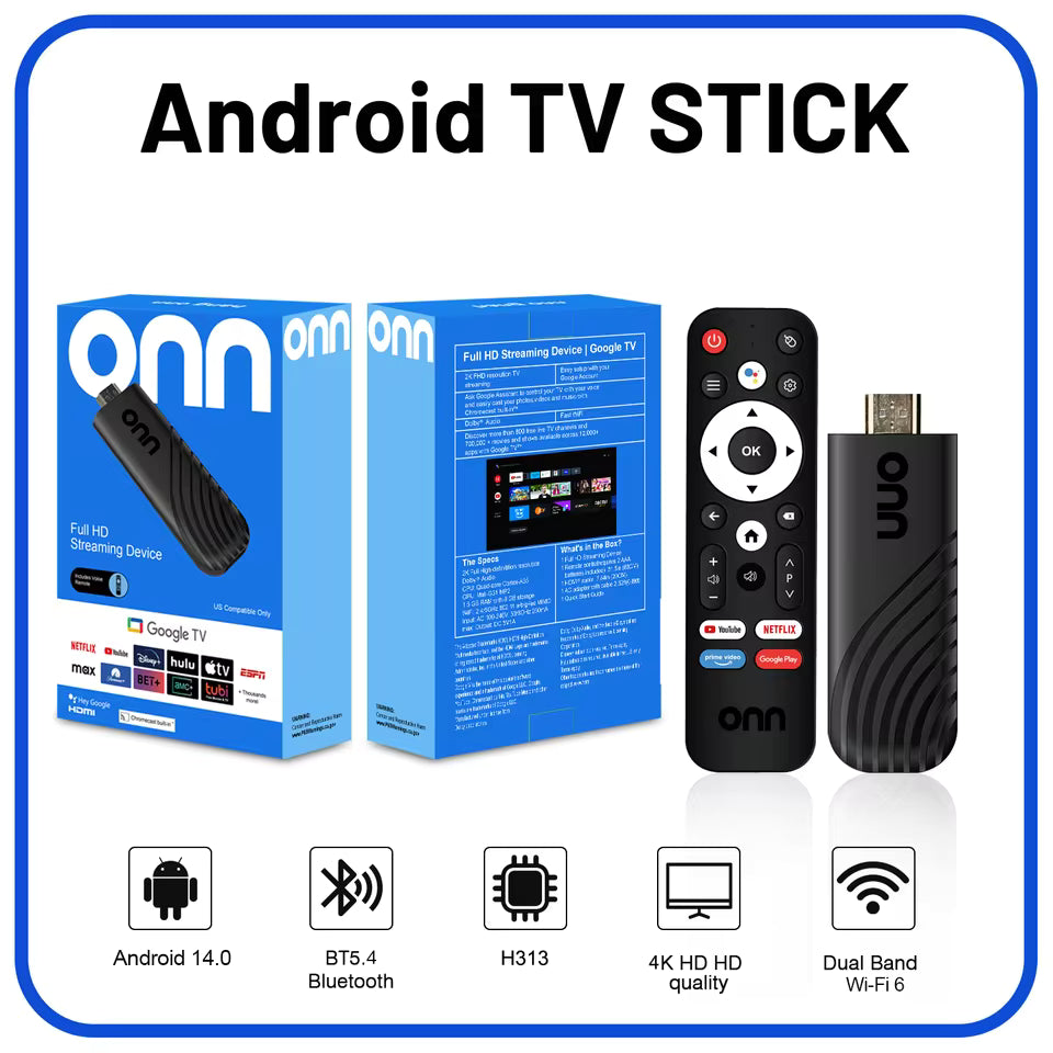 Onn 4K TV Stick 2GB 16GB