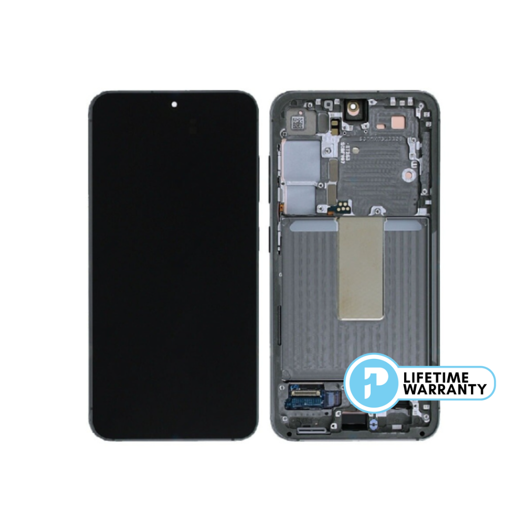 Samsung S23 S911 LCD (W/F) Service Pack Black