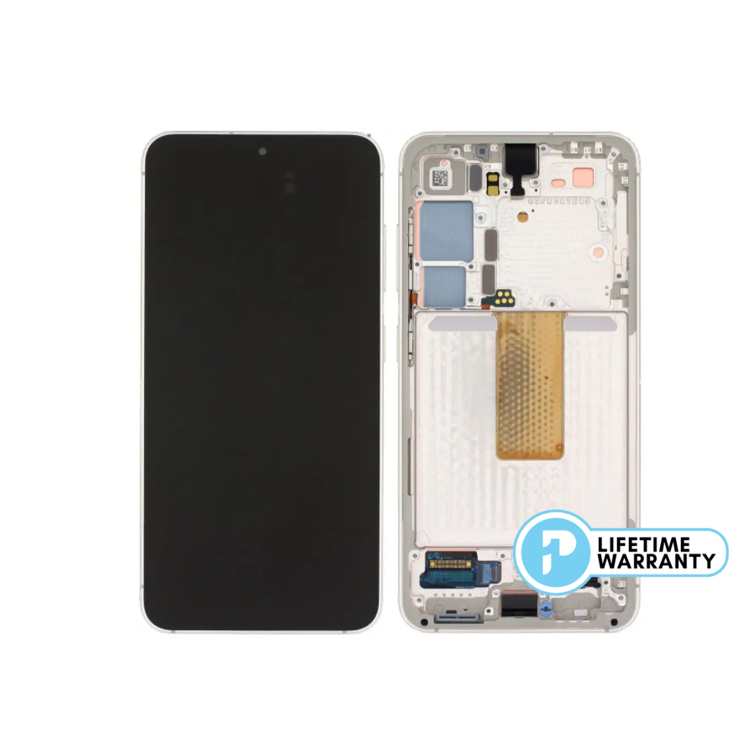 Samsung S23 S911 LCD (W/F) Service Pack Cream/Beige