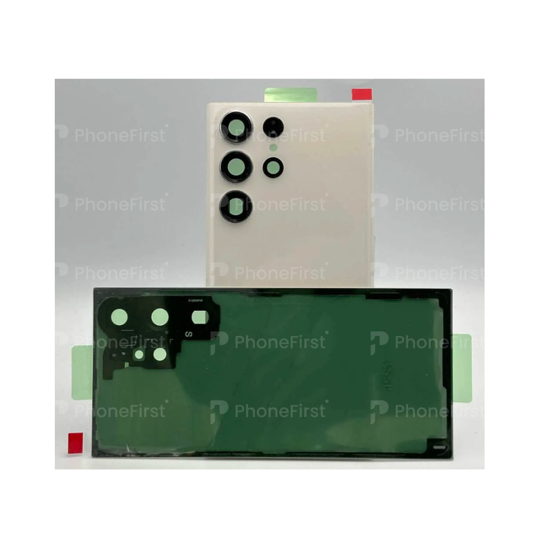 Samsung S23 Ultra S918 - Battery Back With Lens Cream