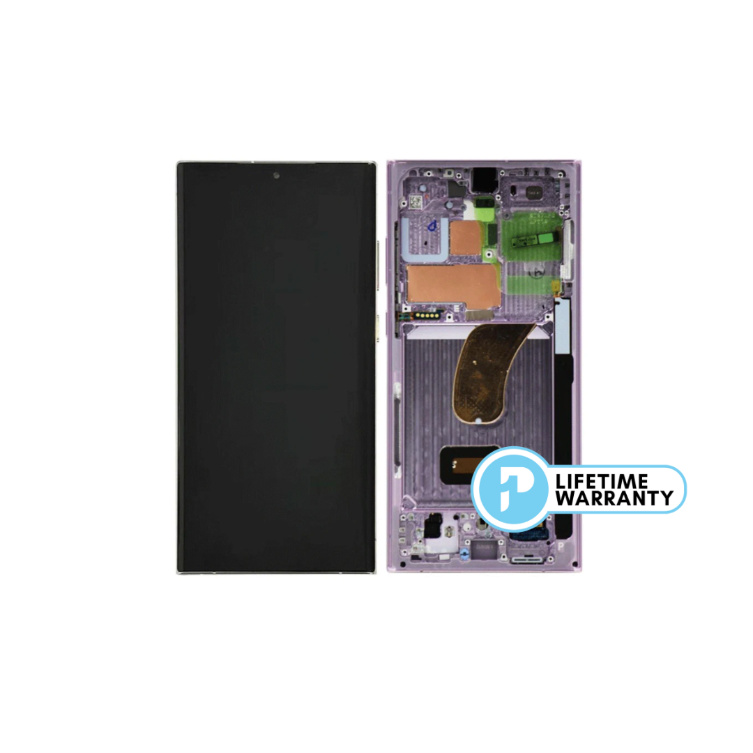 Samsung S23 Ultra S918 LCD (W/F) Glass Change Lavender