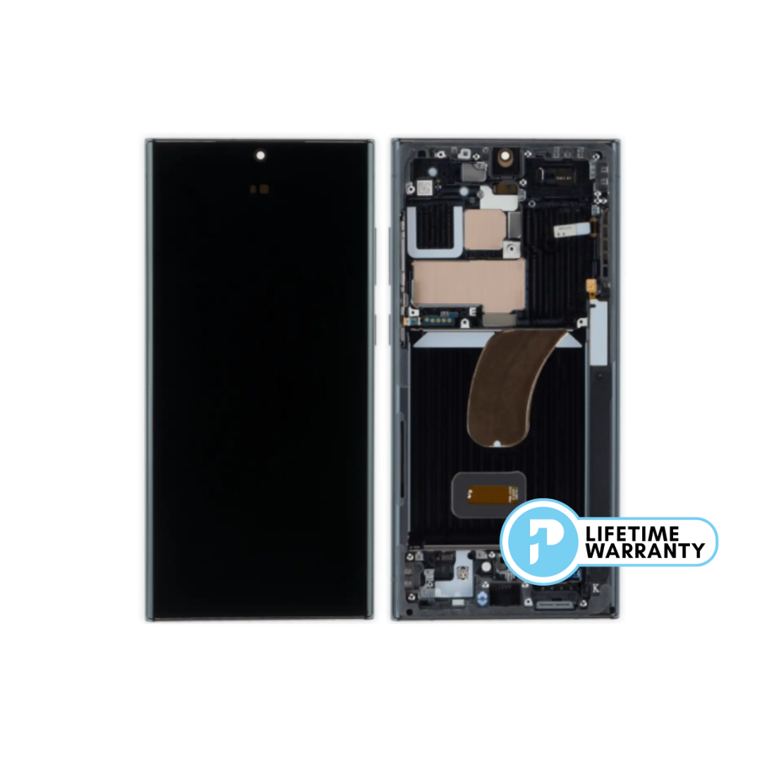 Samsung S23 Ultra S918 LCD (W/F) Service Pack Black