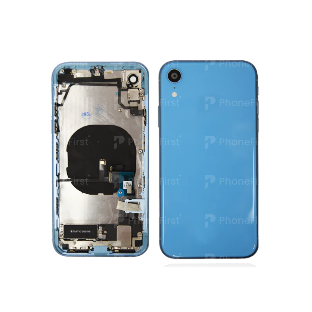 Apple iPhone XR Housing with Parts 100 % Original Grade B Blue