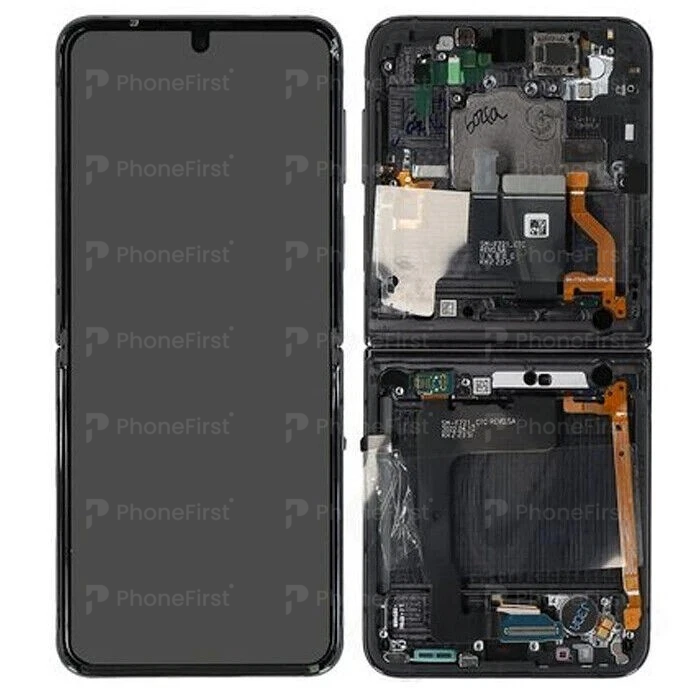 Samsung Z Flip 4 F721 LCD (W/F) Service Pack Inner Graphite