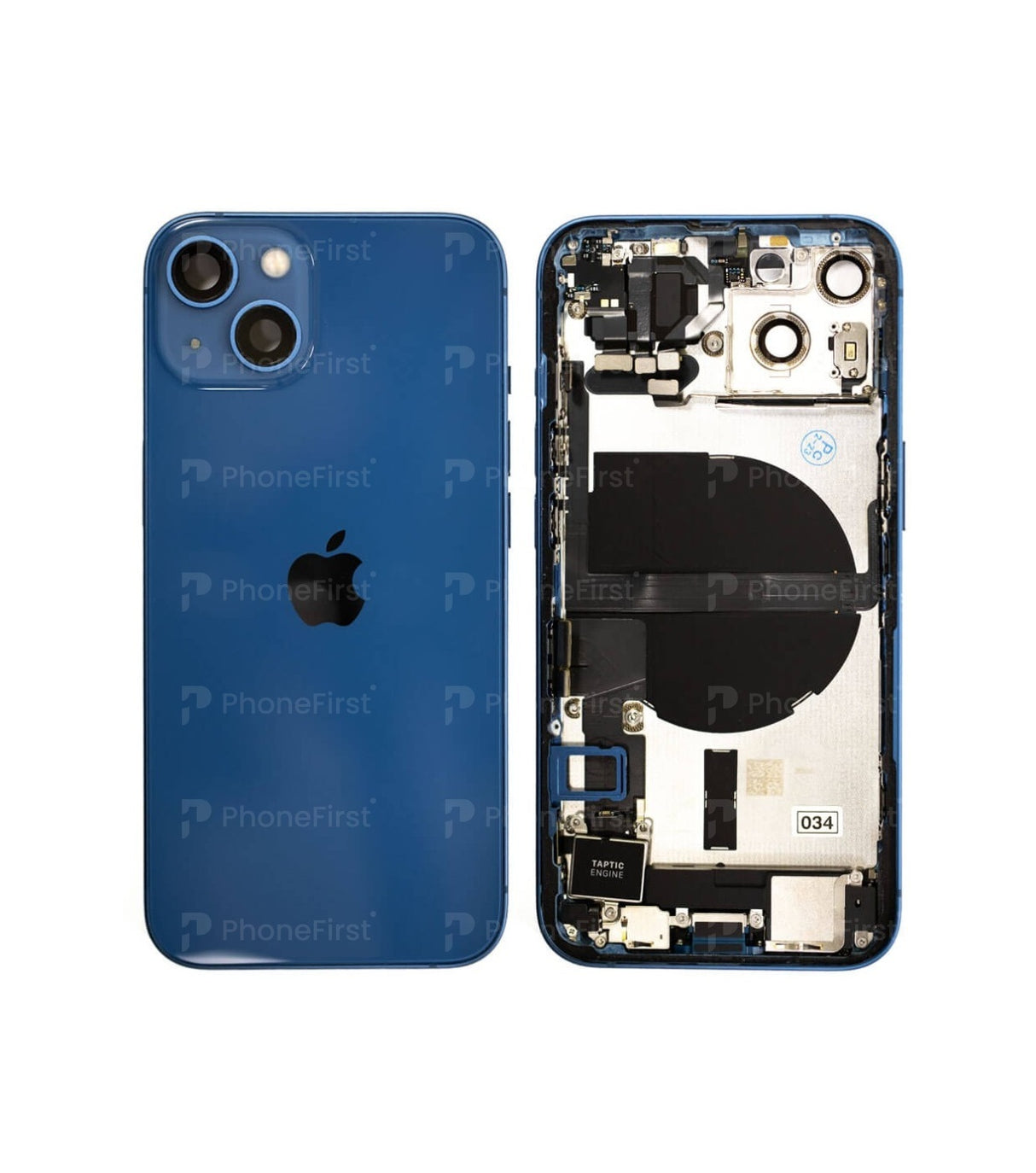 Apple iPhone 13 (6.1) Housing With Original Parts Blue
