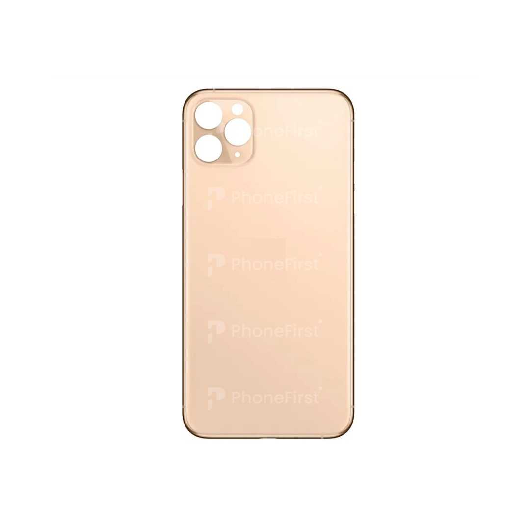 Apple iPhone 11 Pro Max - Nparts Advance Battery Back Big Hole Gold
