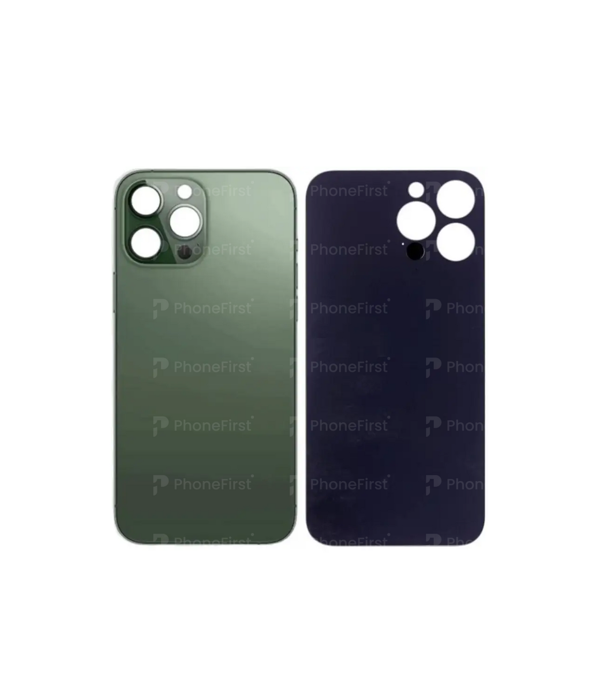 Apple iPhone 13 Pro - Battery Back Big Hole Nparts Advance Alpine Green
