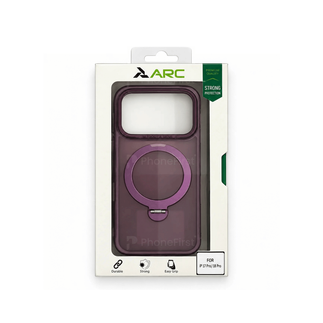 iPhone 17 Pro / 18 Pro Frosty Stand Case Cherry