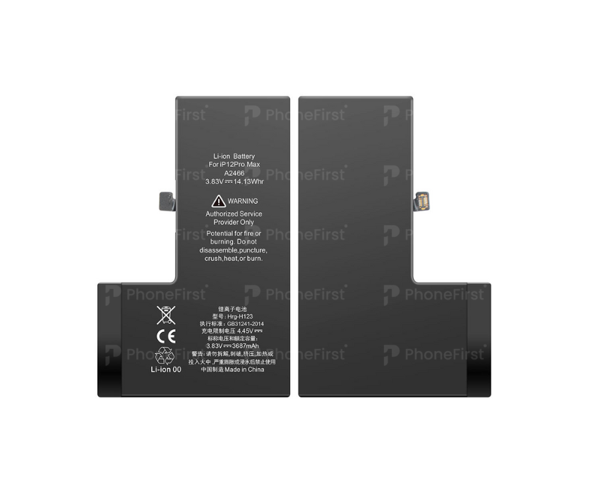 Apple iPhone 12 Pro Max Dignosable ColorX Battery