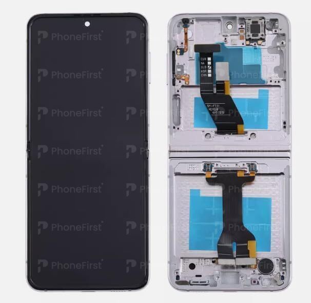 Samsung Z Flip 5 F731 LCD (W/F) Service Pack Inner Screen Lavender
