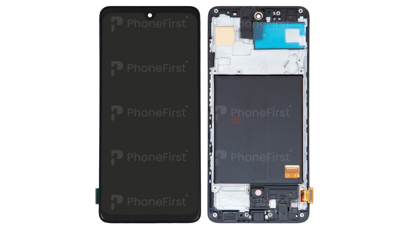 Samsung A51 A515 - LCD Frame Black