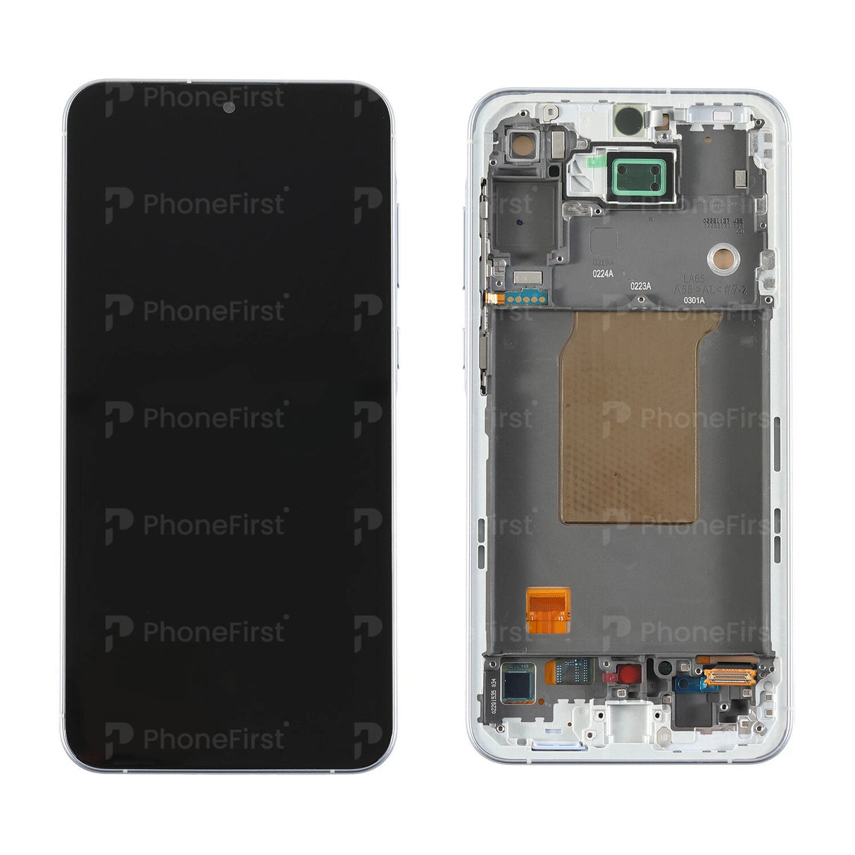 Samsung A55 5G A556 LCD (W/F) Service Pack Awesome Iceblue